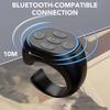 Finger Scroller Bluetooth Remote Ring Wireless Remote Page Turner  for Mobile Phone