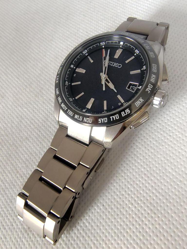 [USED] Seiko Brightz World Time Titanium Radio Solar Watch
