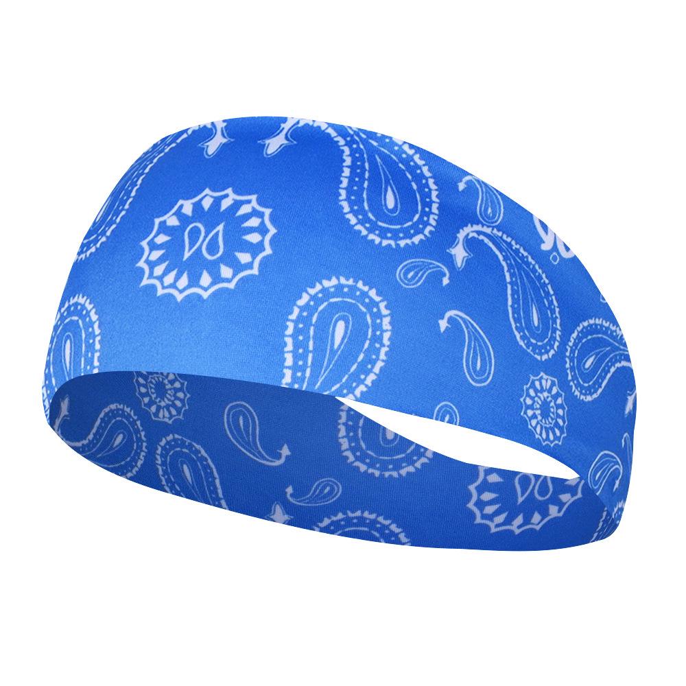 Paisley Sweatproof Absorbent Fitness Running Headband
