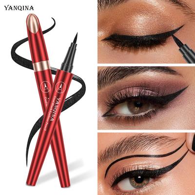 Eyeliner per il trucco di bellezza Impermeabile anti-sudore Non facile da sbavare Eyeliner liquido per principianti