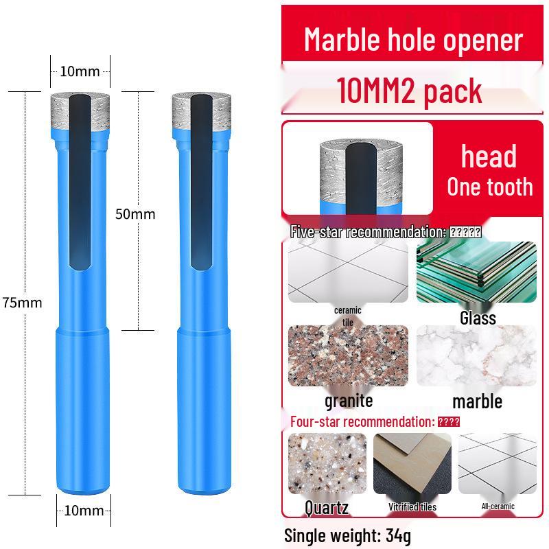 Diamant-beschichteter Lochbohrer für Marmor, Keramik, Glas und Feinsteinzeug