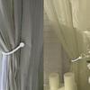 2/4pcs Curtain Holdbacks Decorative Drapery Holdbacks Wall Mounted Tieback Hook Drapery Door Hanger Easy To Install