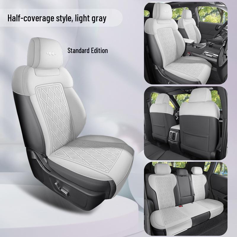 

BYD Leopard Titanium 7 Универсальная всесезонная дышащая вентилируемая чехол-накидка на автомобильное сиденье Перфорированная подкладка под седло 2025 BYD Leopard Titanium 7