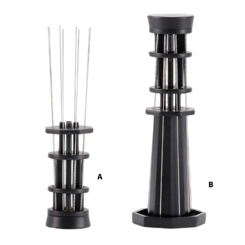 Portable Coffee Distribution Needle Coffee Powder Needle Coffee Distributor Coffee Stirrer ABS Texture for Coffee Powder