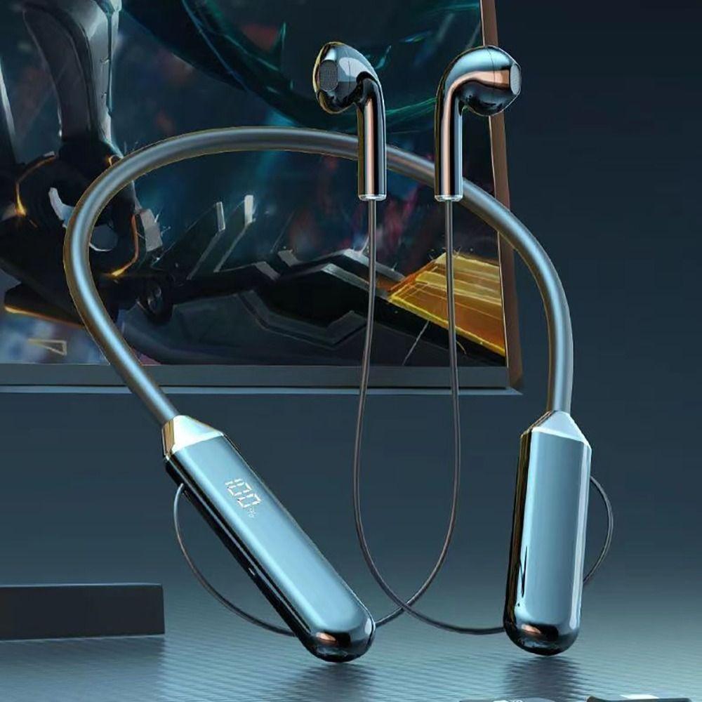 High Sound Wireless Neckband Bluetooth Earphones Hanging Neck Bluetooth Headset  Universal