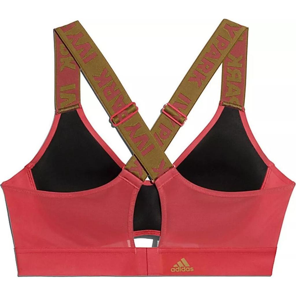 Adidas Ivy Park Color Block Letter Comfortable Soft Skin-Friendly Bra Women underwear Pink GT9000