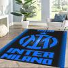 Inter Milan Floor Rug Office Rug Suitable For Hallway Dining Room Decorate Room Dormitory Antislip Carpet Office Home Decor