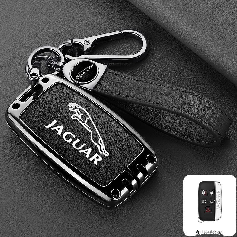 Husă Cheie Auto Jaguar XFL, Protecție Metalică Premium pentru 2023 XEL, F-Pace, XJL, F-Type.