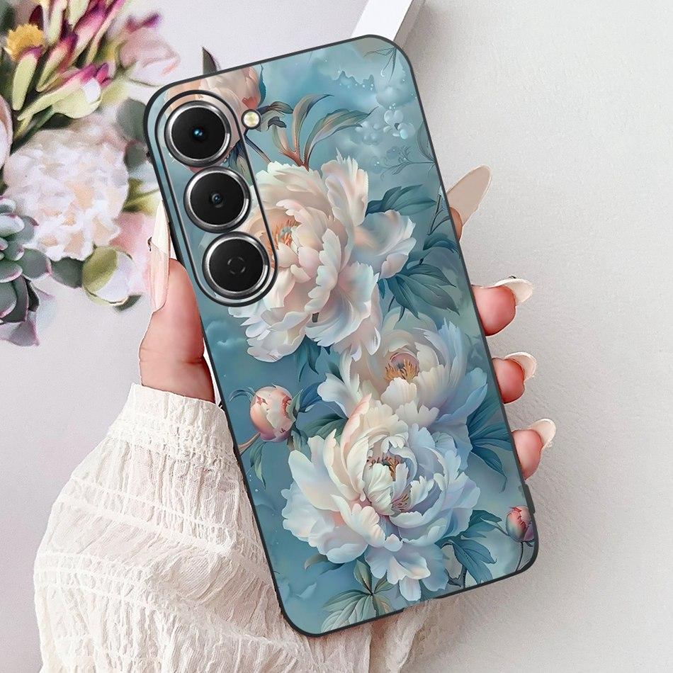 For Tecno Spark 40 Pro / 40 Pro+ Elegant Floral Butterfly Phone Case For Tecno Spark 40Pro Plus KM6 KM7 Soft Silicone TPU Cases