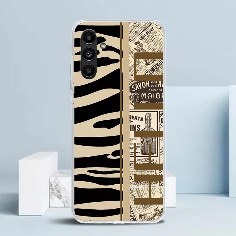 Leopard Print Phone Case For Samsung Galaxy A17 A37 A57 A16 A15 A14 A13 A56 A55 A54 A53 A36 A35 A34 A33 A26 A25 A24 A23 Galaxy A