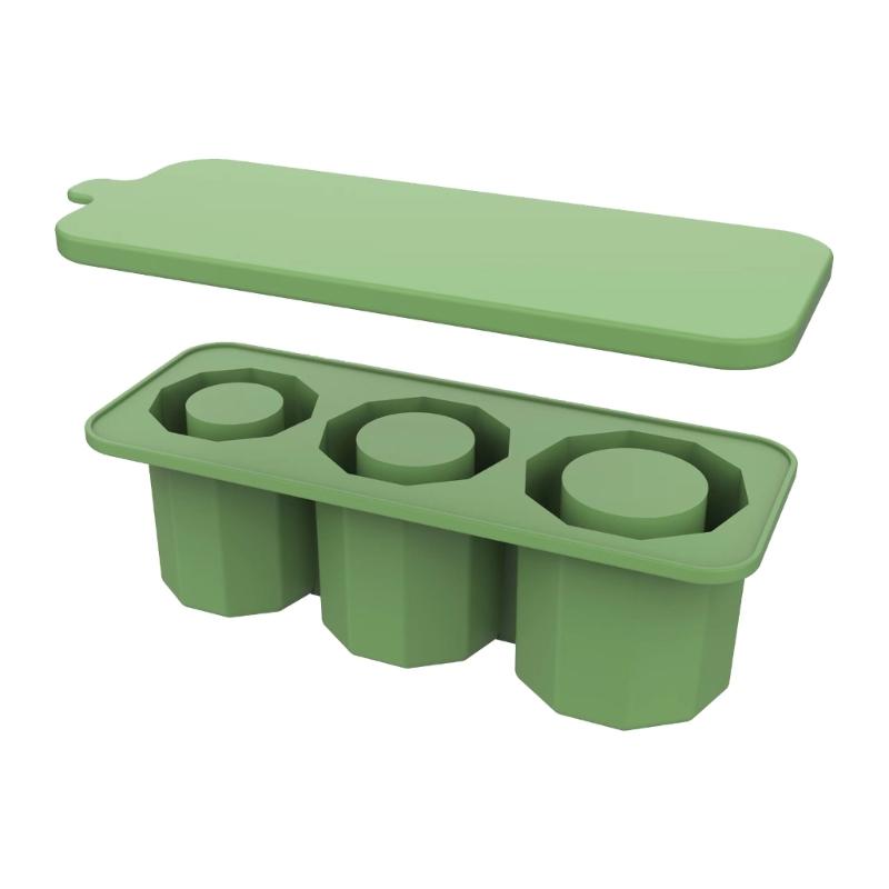 Easy to Clean Ice Sleeve Convenient Ice Cube Tray for Chill Beverages Hollow Cylinders Ice Lattices Molds Kitchenwares