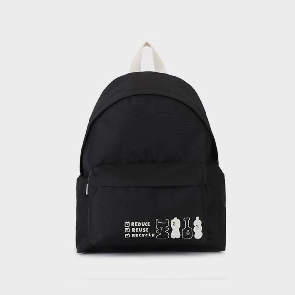 

Черный рюкзак Line Friends Project 1907 Brown On Green Bagic