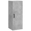 Highboard Concrete Grey 34.5 x 34 x 180 cm Particleboard