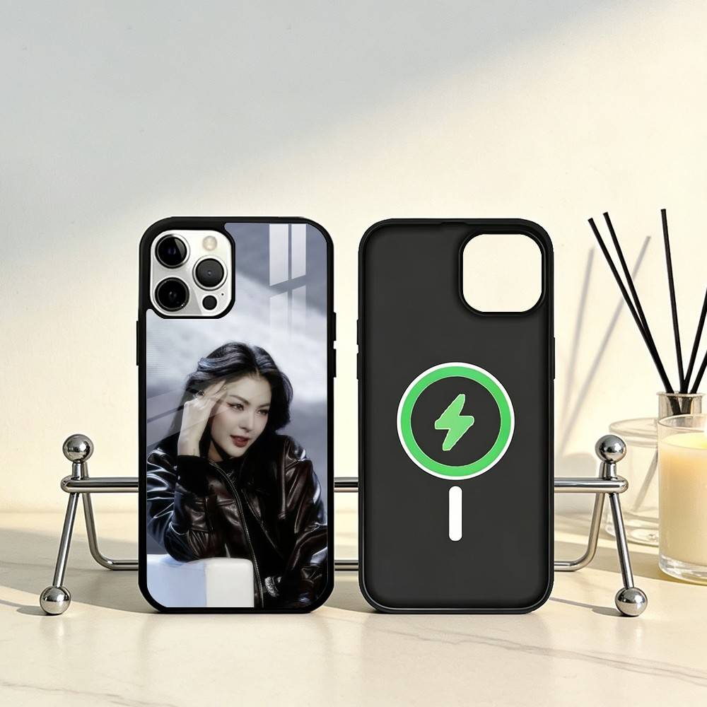 P-Peraya M-Malisorn Faye Handyhülle Für iPhone17,16,15,14,13,12,11 Plus,Pro Max Magnetisch Für Magsafe Kabelloses Laden