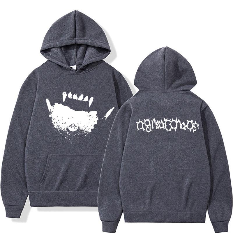 Ken Carson AGC Tatsächlicher Hass Teen X Vamp Hoodie A Great Chaos Opium Merch Hoodies Damen Unisex Harajuku Mode Trend Y2K Sweatshirts
