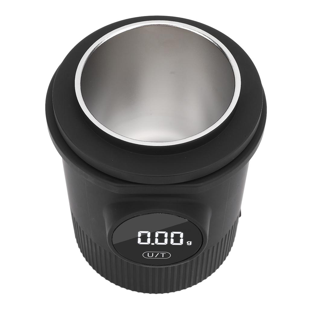 Kaffeepulver-Wiegebecher, hochpräziser elektronischer Pulverdosierbecher, zum Übergießen der Kaffeepulverwaage