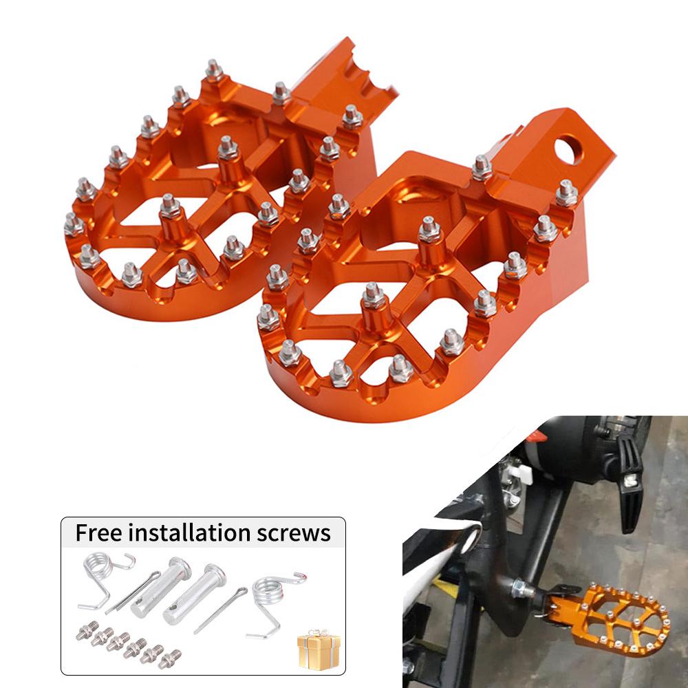 Suport pentru picioare universale CNC colorate pentru picior pentru HONDA CRF XR 50 70 110 M2R SDG DHZ SSR KAYO Pit Bike