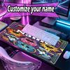 Benutzerdefinierter Name Personalisierte Poppy Playtime Muster Mauspads, Laptop PC Schreibtischmatte, Dekorative Schreibtischmatte für Zuhause Tastaturpad Geschenk