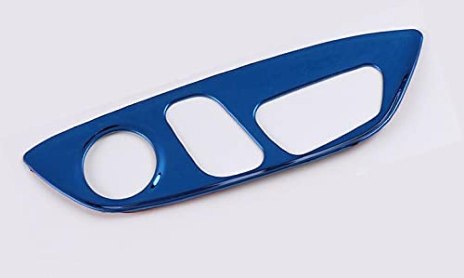 

IDT 70 Series Camry Power Seat Switch Panel Cover Switch Trim Button Garnish Custom Parts Easy Installation Seat Switch Panel Blue with Mini Cloth