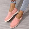 British Style Casual Loafers Simple Women's Shoes Four Seasons Wear Shallow Mouth Comfortable Soft Sole Shoes