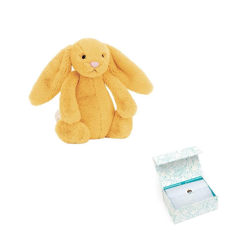 

JELLYCAT Shy Series Sunshine Rabbit Cute Doll Plush Figure 17cm/30cm Height 30cm