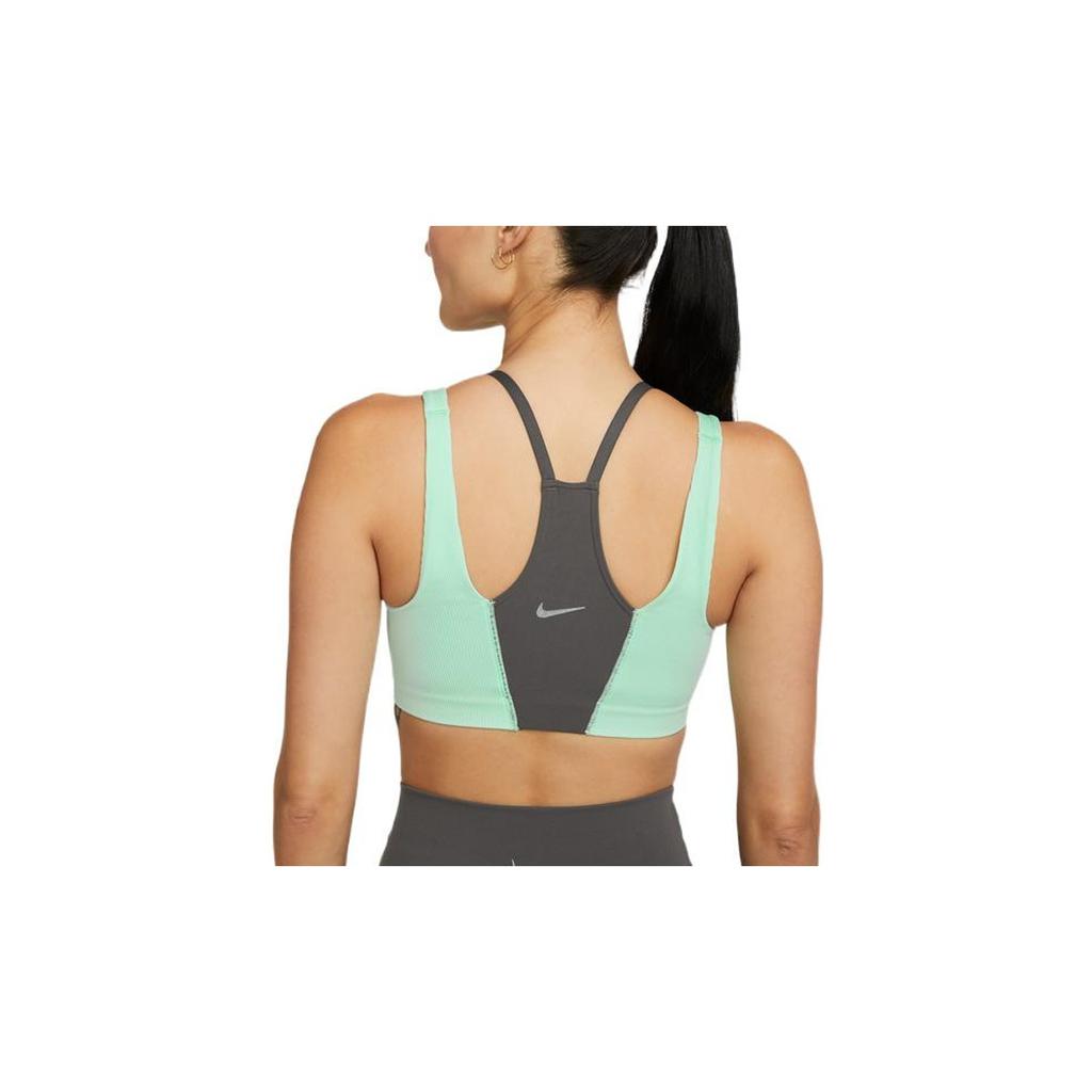 Nike Low Support Compression Sports Bra Women Underwear Gray-Green DM0646-254