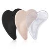 Heart-Shaped Arch Support Pads for Flat Feet & High Arches - Self-Adhesive, Shock-Absorbing Insoles