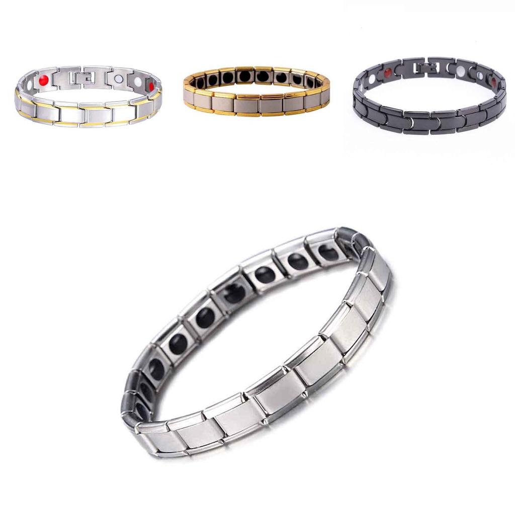 Elegantes Magnetarmband aus Titanstahl für Männer und Frauen mit gesundheitlichen Vorteilen