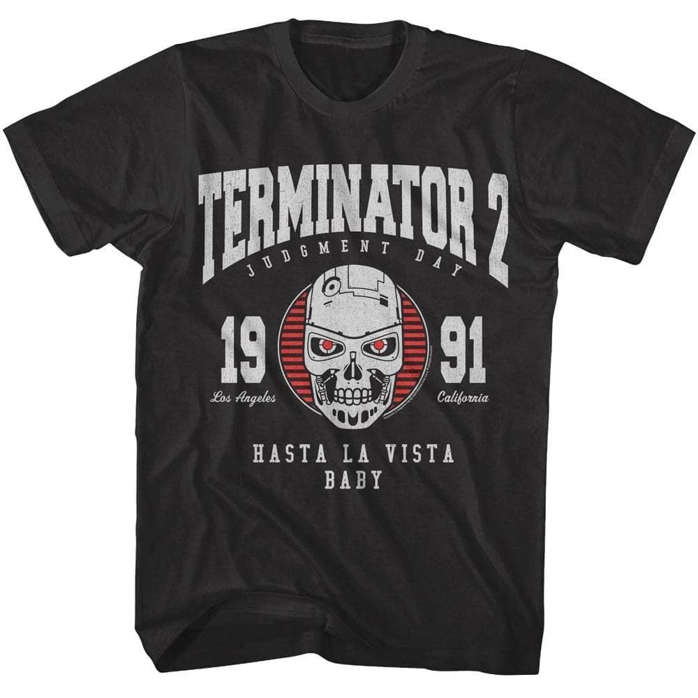 Terminator 2 Judgement Day Hasta La Vista Baby Men s T Shirt 4XL