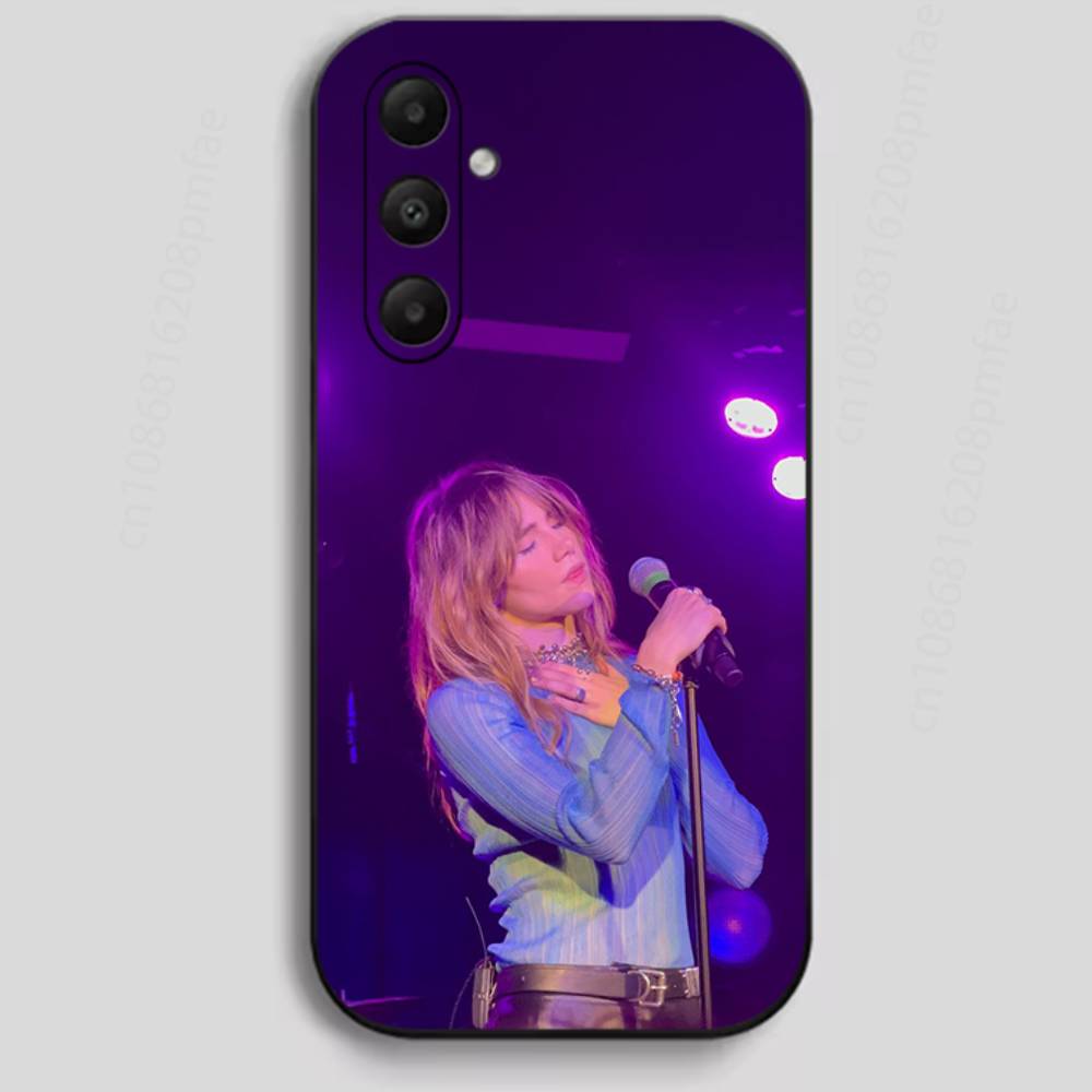 singer S-Suki W-Waterhouse Phone Case For Samsung Galaxy A13,21s,22,31,32,40,52,71,A91 Soft Black Shell