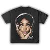 SZA Singer Graphic T-shirt Men's Casual Cotton Streetwear Short Sleeve O-neck Hip Hop Tee