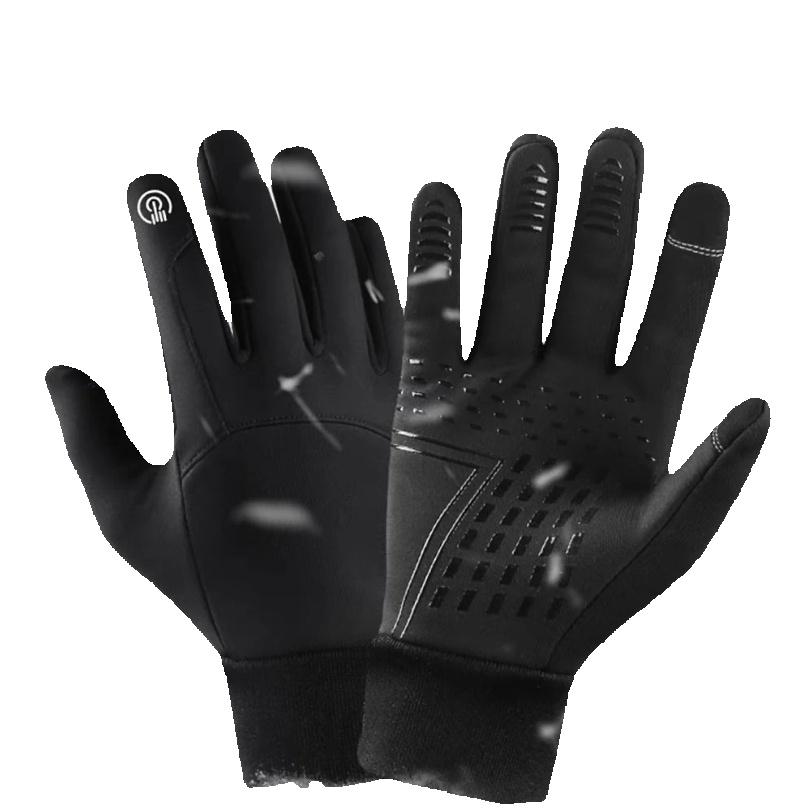 Autumn Winter Men Women Gloves Touch Screen Waterproof Windproof Gloves Outdoor Sports Warm Thermal Fleece Running Ski Gloves
