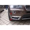 For BMW X3 F25 11-14 Front Top Light + Bottom Fog Light Lamp Chrome Cover Trim Car Interior Supplies Car Interior