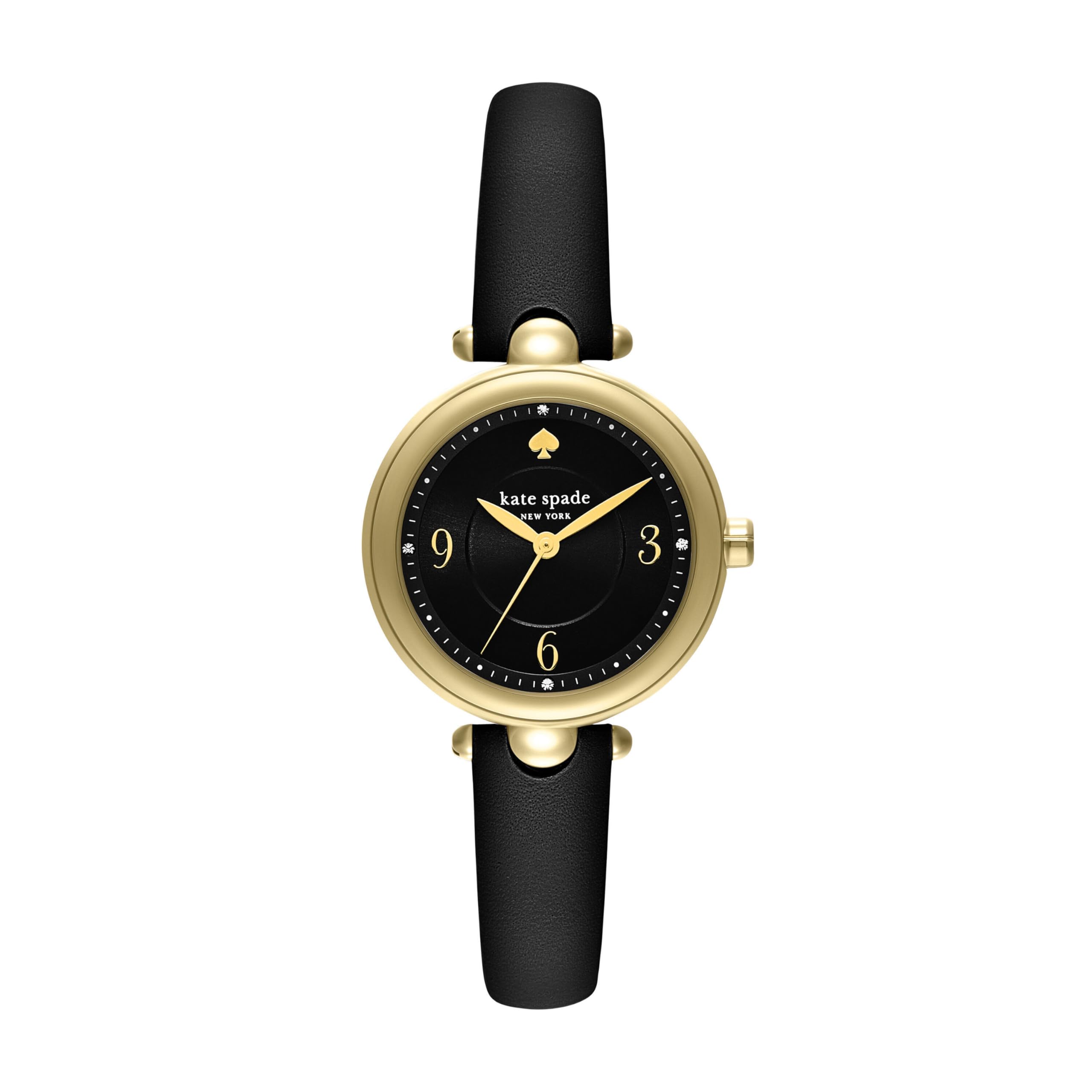 

Kate Spade New York Gracie Round KSW1869 Black Women s Watch, чорний