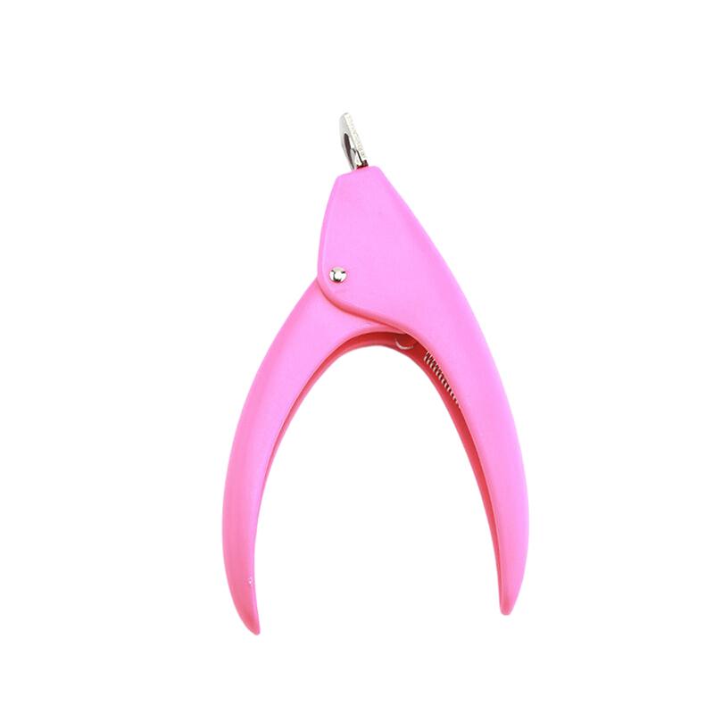 Sahte Tırnak Uçları Kesici Profesyonel Tırnak Makası Düz Kenar Akrilik Tırnak Makası Manikür Sahte Giyotin Kesim