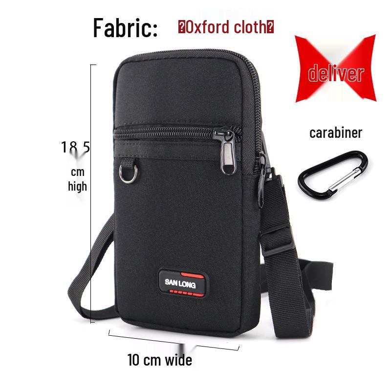 Taška do pasu na mobilní telefon: Multifunkční pouzdro na opasek, malý crossbody batoh pro muže a ženy, ideální pro práci na staveništi