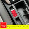 Autocolant buton schimbător panou de control central interior mașină Pentru Pentru Volkswagen vw T-ROC accesorii