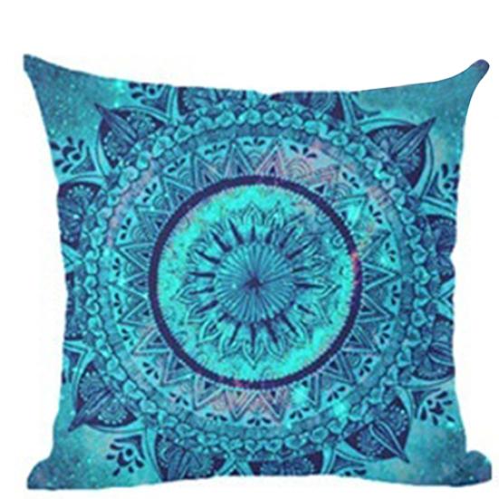 Boho Geometric Beach Painting Living Room Sofa Linen Cushion Cover Pillow Case