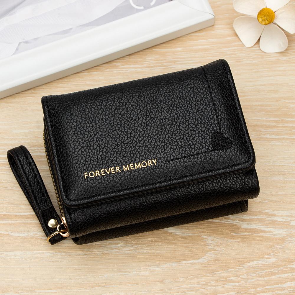 Short Women's Wallet Large Capacity Love Change Bag Women's Storage Clutch Bag