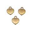 Charms Peach Heart Love Pendants Wedding Jewelry Findings QC094