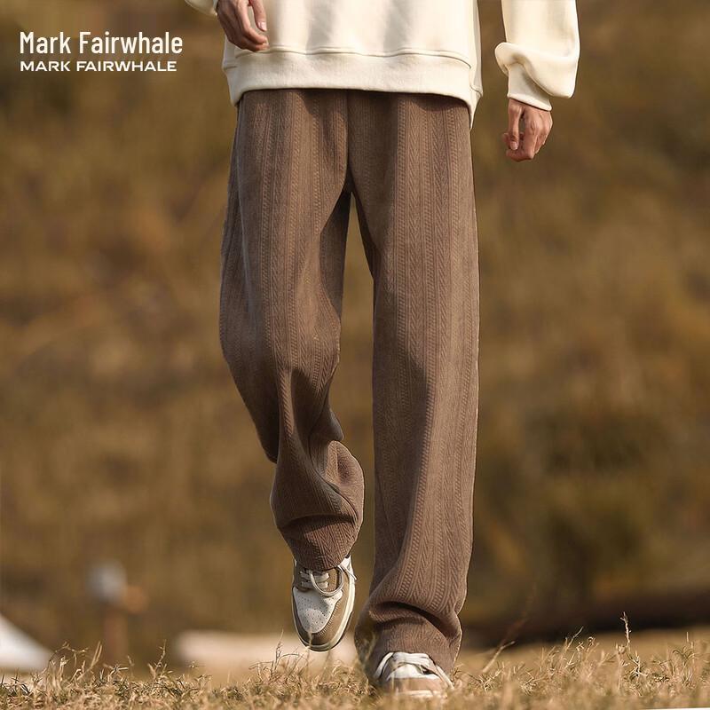 Mark Fairwhale Men's Casual Straight-Leg Pants
