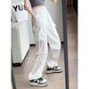 Ultra-thin Wide-leg Design Feels Tied Feet and Wears Dancing Trousers for Summer