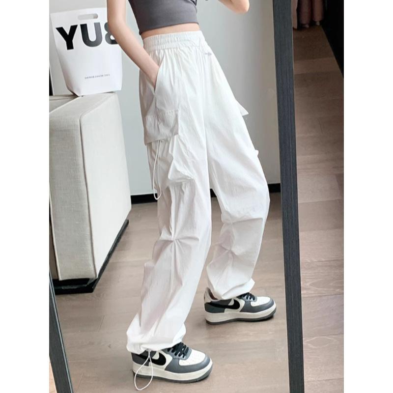 Ultra-thin Wide-leg Design Feels Tied Feet and Wears Dancing Trousers for Summer