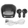 Bluetooth Earbuds Noise Canceling Stylish Multifunctional Wireless Stereo Earbphones for Driving Working BikingBlack
