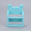 1/12 Dollhouse Miniature Display Shelf Model Dolls House Dining Table Storage Rack Model Toys Doll House Furniture Decoration