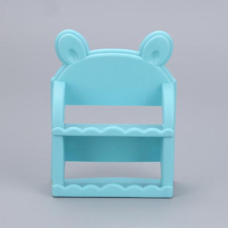 1/12 Dollhouse Miniature Display Shelf Model Dolls House Dining Table Storage Rack Model Toys Doll House Furniture Decoration