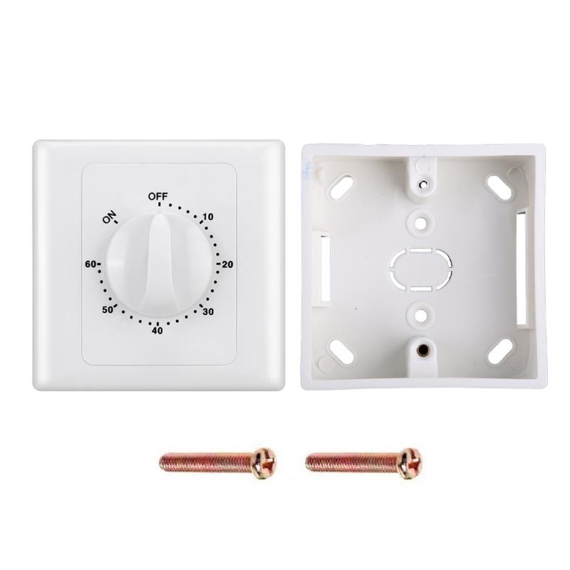 Mechanical Countdown Timer Control Interruptor 30 Minutes/60 Minutes/120 Minutes