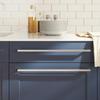 Furniture Handles 5 Pcs Silver 480 Mm Stainless Steel
