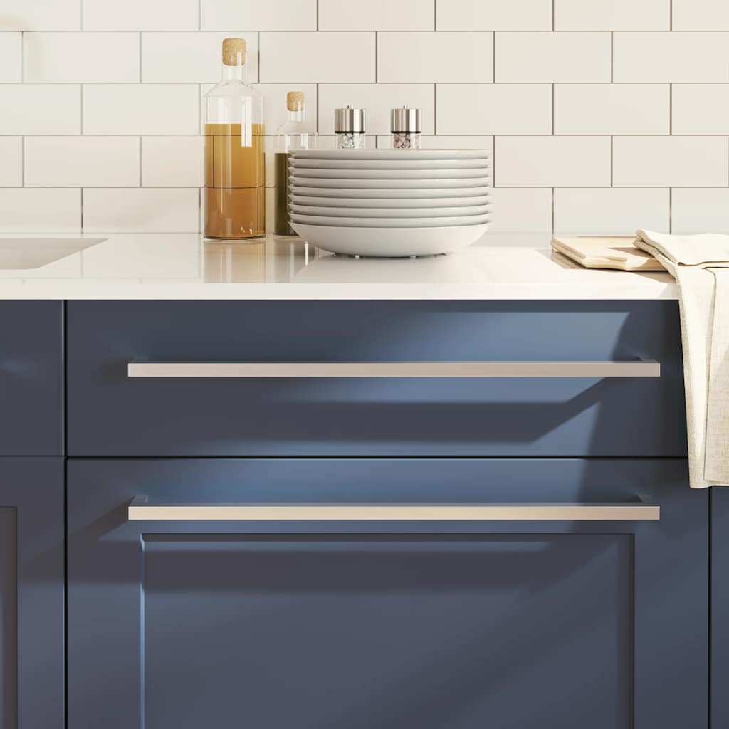Furniture Handles 5 Pcs Silver 480 Mm Stainless Steel