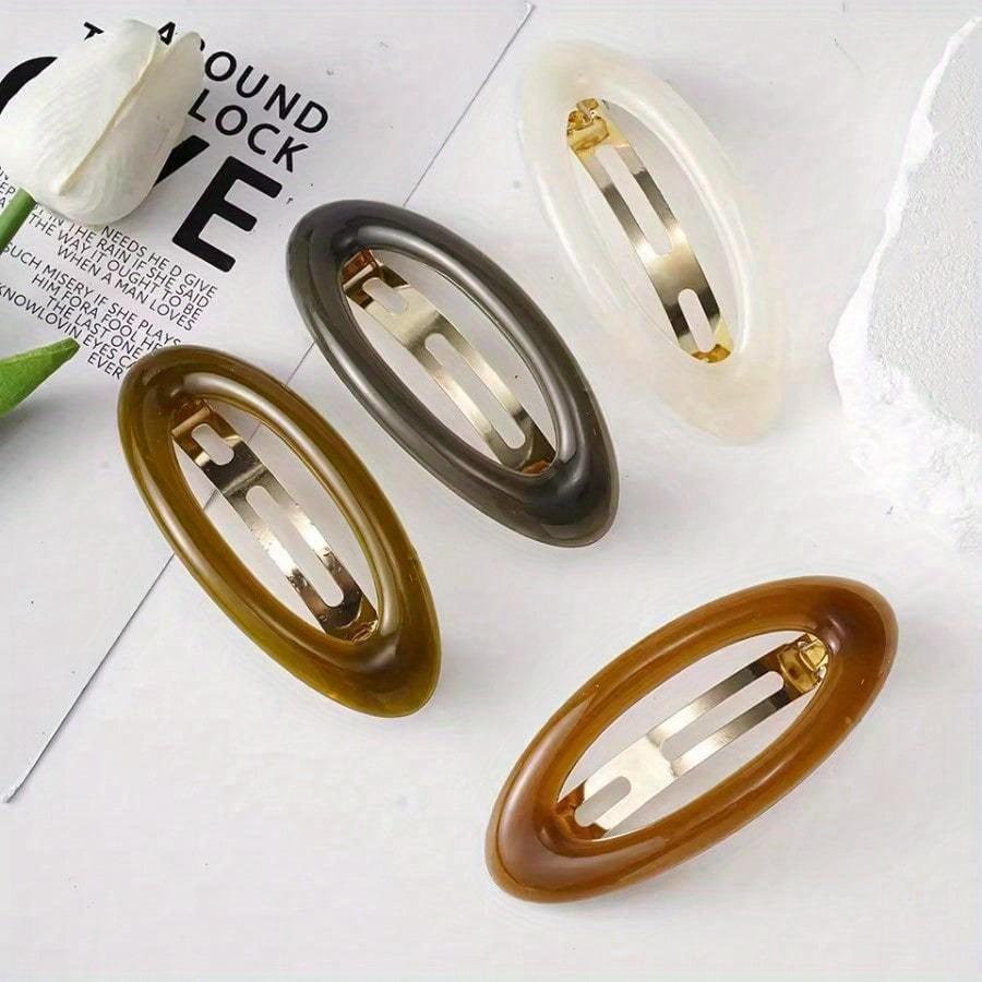 Big Spring Hair Claw Clips Women Metal Jelly Ponytail Holder Hairpin Barrettes Fashion Girls Hair Accessories Hairgrip